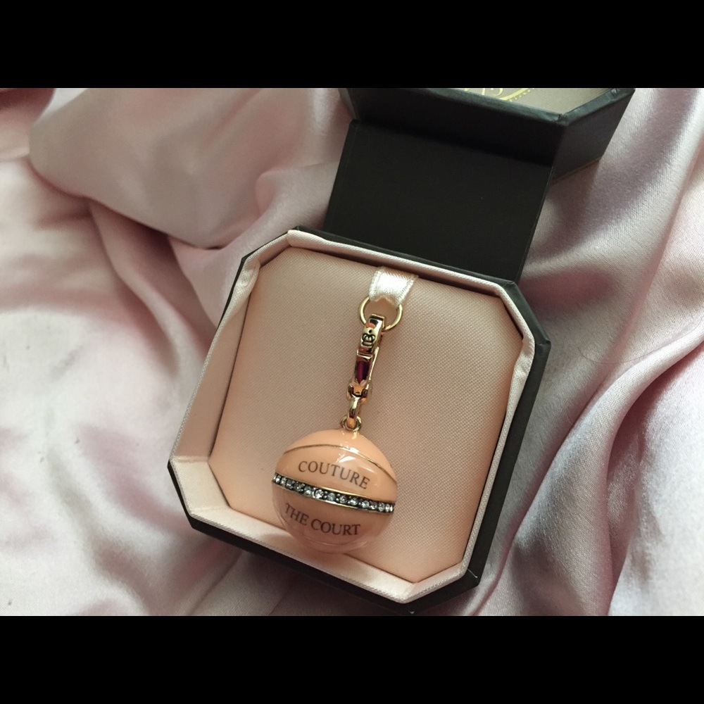 Juicy Couture Pave Basketball Bracelet Charm - Picture 2 of 4